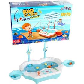 Aya Toys 40180 Turkuaz Pilli Balık Tutma Oyunu