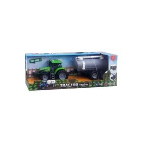 Aya Toys 40296 Pilli Tanker Traktör Oyuncak Araba Seti