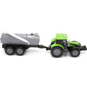 Aya Toys 40296 Pilli Tanker Traktör Oyuncak Araba Seti