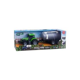 Aya Toys 40296 Pilli Tanker Traktör Oyuncak Araba Seti