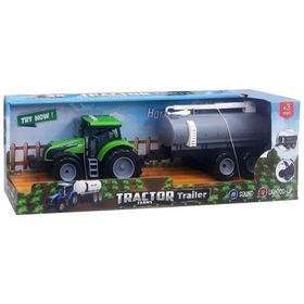 Aya Toys 40296 Pilli Tanker Traktör Oyuncak Araba Seti