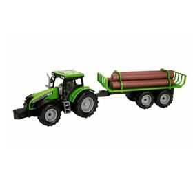 Aya Toys 40319 Odunlu Traktör Oyuncak Araba Seti