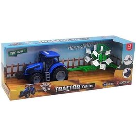 Aya Toys 40333 Pilli Pulluklu Traktör