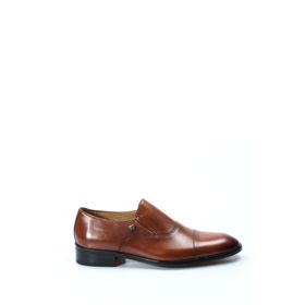 Ayakkabıhane Kaliteli Hakiki Deri Taba Renk Sneaker Erkek Spor Ayakkabı