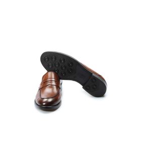 Ayakkabıhane Kaliteli Hakiki Deri Taba Renk Sneaker Erkek Spor Ayakkabı
