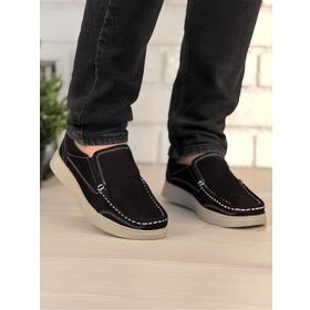 Ayakkabix Tems Kum Deri Yazlık Erkek Casual Ayakkabı