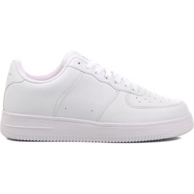 Ayakmod 042 M 01-Beyaz Beyaz Bağcıklı Erkek Spor Ayakkabı
