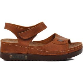 Ayakmod 07-109RR Taba Kadın Anatomik Sandalet