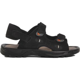 Ayakmod 1405 M Siyah Nubuk Erkek Sandalet