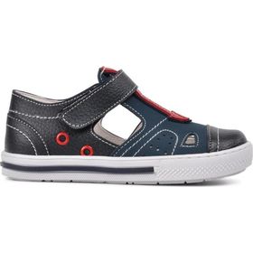 Ayakmod 210110 Lacivert-Kırmızı Unisex Çocuk Günlük Ayakkabı