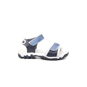 Ayakmod 22Y06 Lacivert-Kot-Beyaz Erkek Çocuk Sandalet