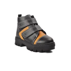 Ayakmod 2301004-P Siyah-Camel İçi Kürklü Çocuk Bot