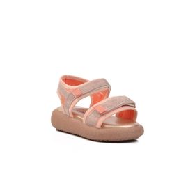 Ayakmod 24-402-F Pudra Simli Kız Çocuk Sandalet