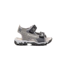 Ayakmod 24-410-B Gri Kamuflaj Erkek Çocuk Sandalet