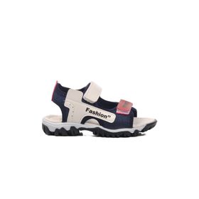 Ayakmod 24-410-P Lacivert Beyaz Kırmızı Erkek Çocuk Sandalet