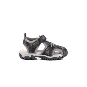 Ayakmod 24-418-B Gri Kamuflaj Erkek Çocuk Sandalet