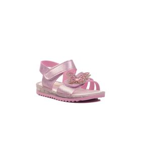 Ayakmod 24-419-B Pembe Simli Kız Çocuk Sandalet