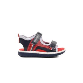 Ayakmod 24-996-P Lacivert-Beyaz-Kırmızı Çocuk Sandalet