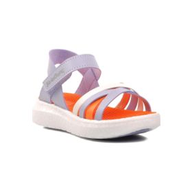 Ayakmod 24-999-P Lila-Turuncu Kız Çocuk Sandalet