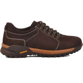 Ayakmod 25012 Kahve Nubuk Hakiki Deri Erkek Outdoor Ayakkabı