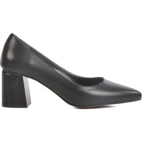 Ayakmod 312265 Z Siyah Kadın Topuklu Ayakkabı