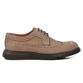 Ayakmod 33281 Premium Vizon Nubuk Hakiki Deri Erkek Casual Ayakkabı