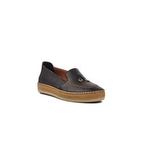 Ayakmod 394162 Siyah Hakiki Deri Kadın Loafer Ayakkabı