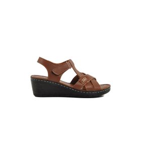 Ayakmod 673572 Z Taba Topuklu Kadın Sandalet