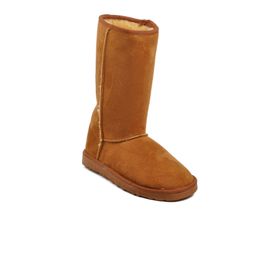 Ayakmod 696055 Taba Süet Kadın Bot