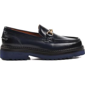 Ayakmod 7710 Lacivert Açma Deri Erkek Loafer Ayakkabı