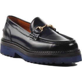 Ayakmod 7710 Lacivert Açma Deri Erkek Loafer Ayakkabı