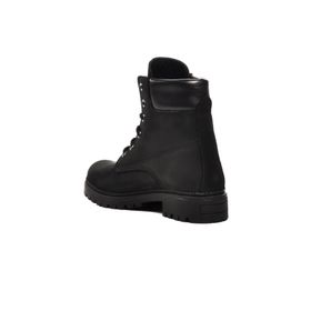 Ayakmod 90001-9 Siyah Nubuk Hakiki Deri Unisex Bot