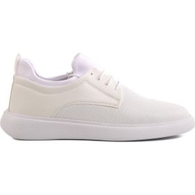 Ayakmod 978 M Beyaz Bağcıklı Erkek Casual Ayakkabı