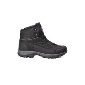Ayakmod 980 Siyah - Füme Kırışık İçi Kürklü Erkek Outdoor Bot
