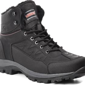 Ayakmod 980 Siyah - Füme Kırışık İçi Kürklü Erkek Outdoor Bot