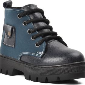 Ayakmod Arz 2301003-P Lacivert Petrol Unisex Çocuk Bot