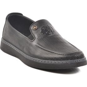 Ayakmod C330 M Siyah Hakiki Deri Erkek Günlük Ayakkabı