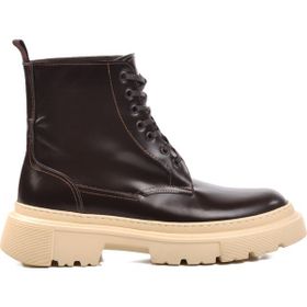Ayakmod Premium 1651 Kahve Açma Deri Erkek Bot