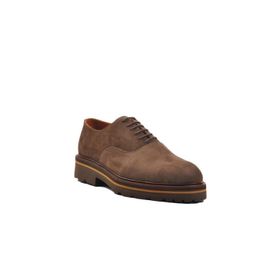 Ayakmod Premium 2875 M Kahve Nubuk Hakiki Deri Erkek Günlük Ayakkabı