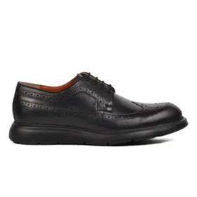 Ayakmod Premium 33281 Siyah Hakiki Deri Erkek Casual Ayakkabı
