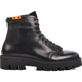 Ayakmod Premium 40010 Siyah Deri Erkek Bot