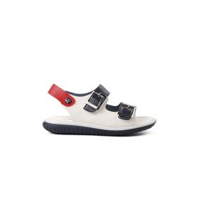 Ayakmod ŞNG 1530-F Lacivert-Beyaz-Kırmızı Erkek Çocuk Sandalet