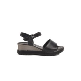 Ayakmod T-003 Z Siyah Topuklu Kadın Sandalet