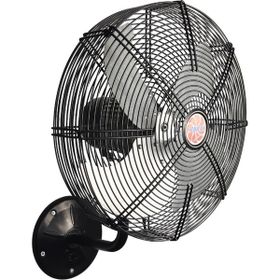 Ayas Kelebek 50 cm Salınımlı Siyah Duvar Tipi Vantilatör