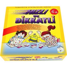 Ayben Yayınları 9786056699979 Hızlı ve Dikkatli Oyunu