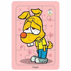 Ayben Yayınları Duygunu Yap - Üzgün 12 Parça Puzzle