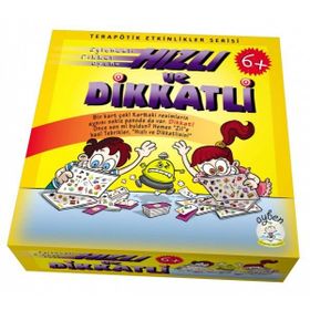 Ayben Yayınları Hızlı ve Dikkatli - Terapötik Etkinlikler