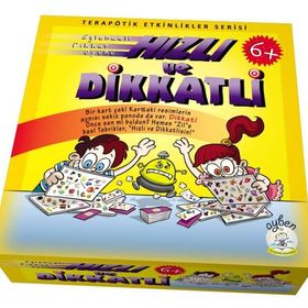 Ayben Yayınları Hızlı ve Dikkatli - Terapötik Etkinlikler