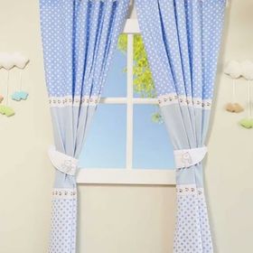 Aybi Baby 1644 Cute Bear Boy 150x220 cm Perde