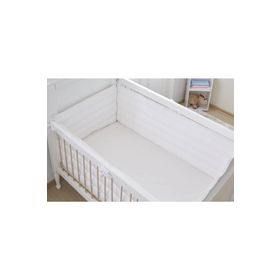 Aybi Baby 3 Parça Beyaz 80x140 cm Beşik Kenar Koruyucu Set
